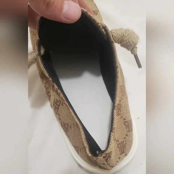 Brown Patterned Sneaker - Picture 4 of 4